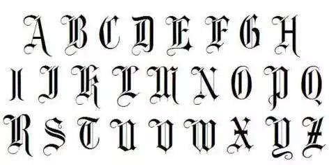 好看又實(shí)用的英文書(shū)寫字體