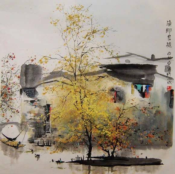 靜謐優(yōu)美——一組讓人心靈寧靜的唯美國畫作品（圖）
