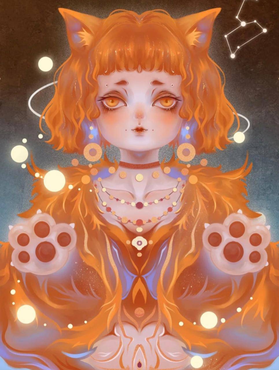 十二星座擬人小惡魔女生頭像
