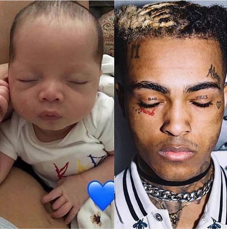 XXXTENTACION私生子出生，相似度打幾分？