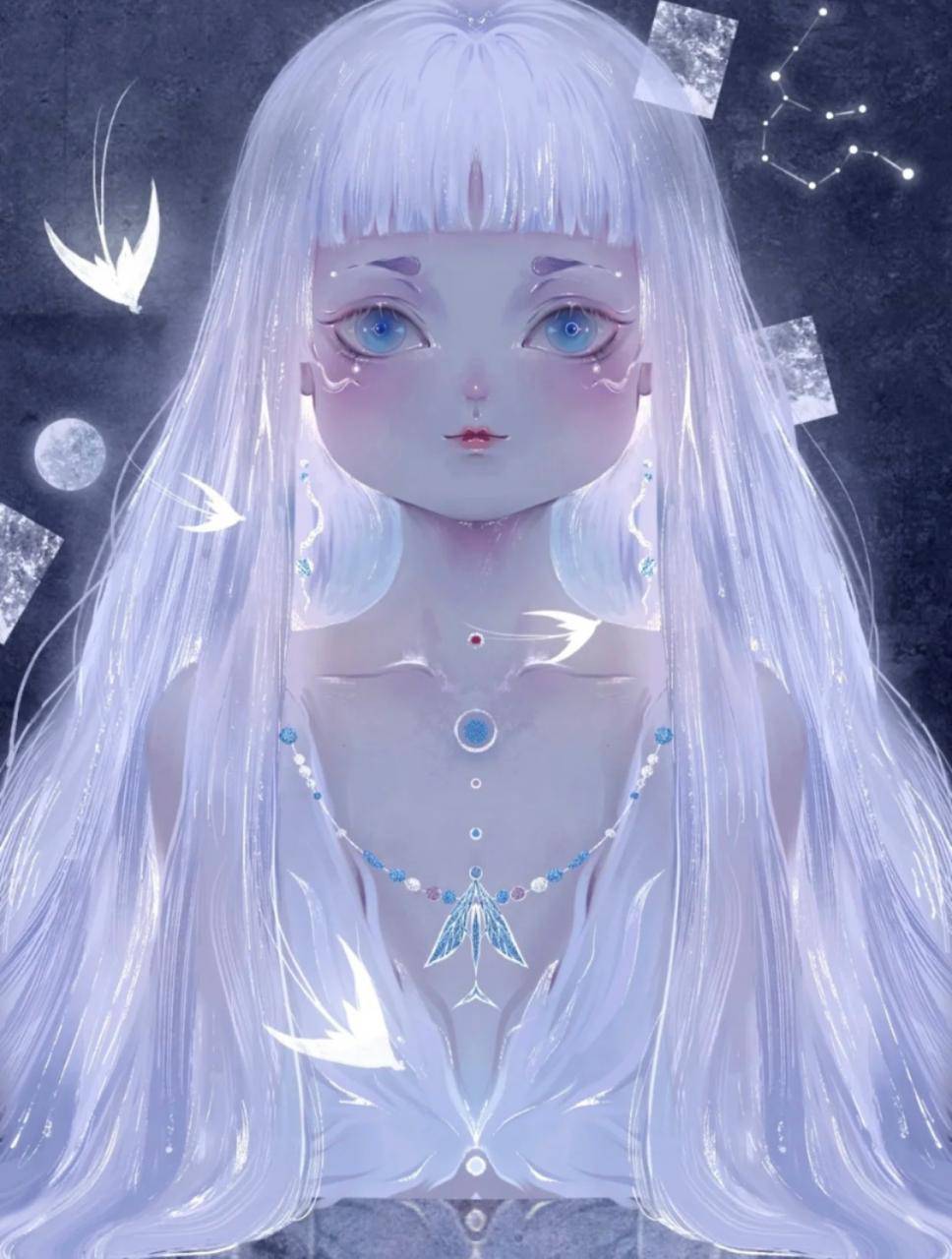 十二星座擬人小惡魔女生頭像