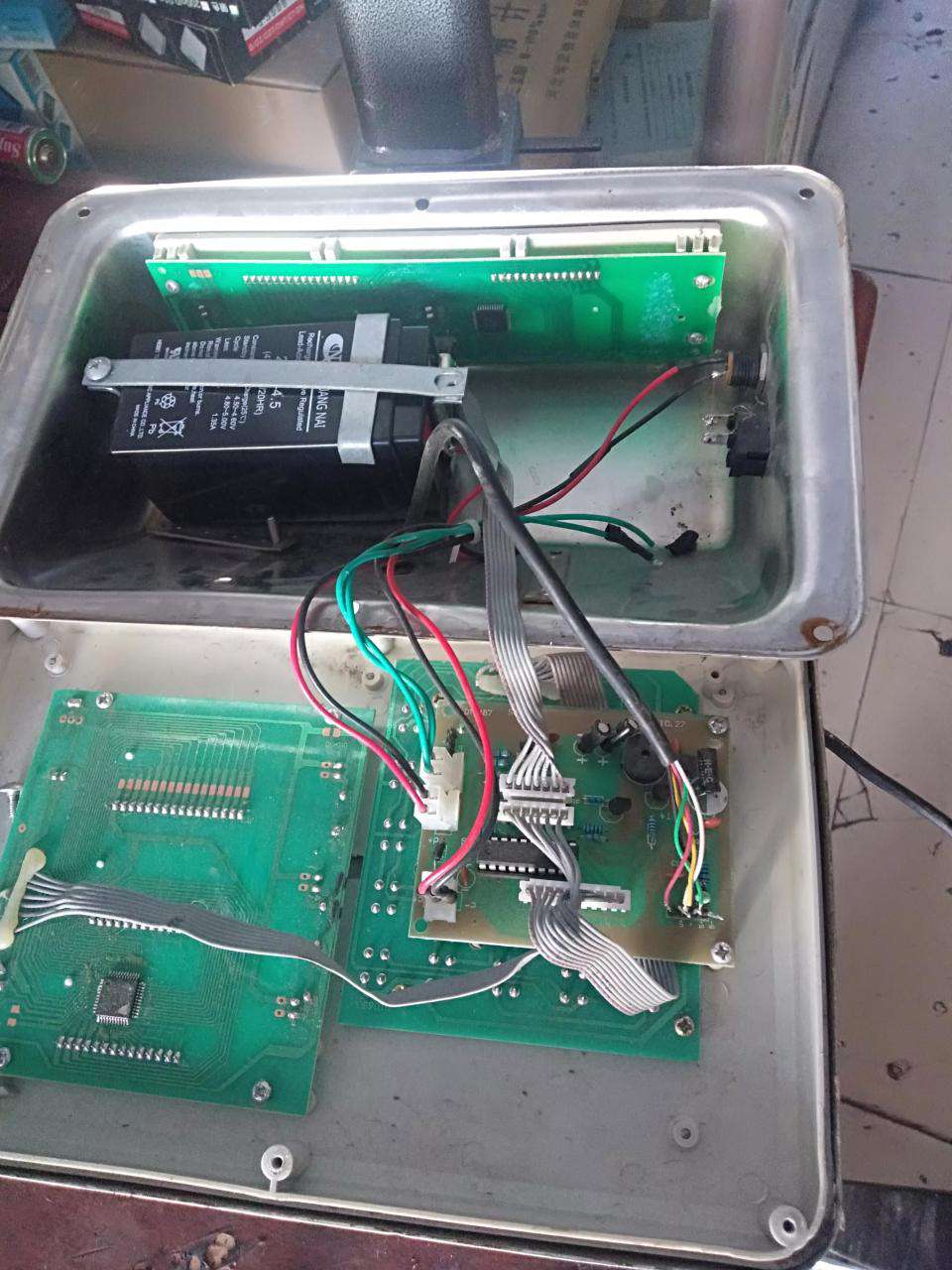 小型電子臺秤的維修——不同電子秤換儀表