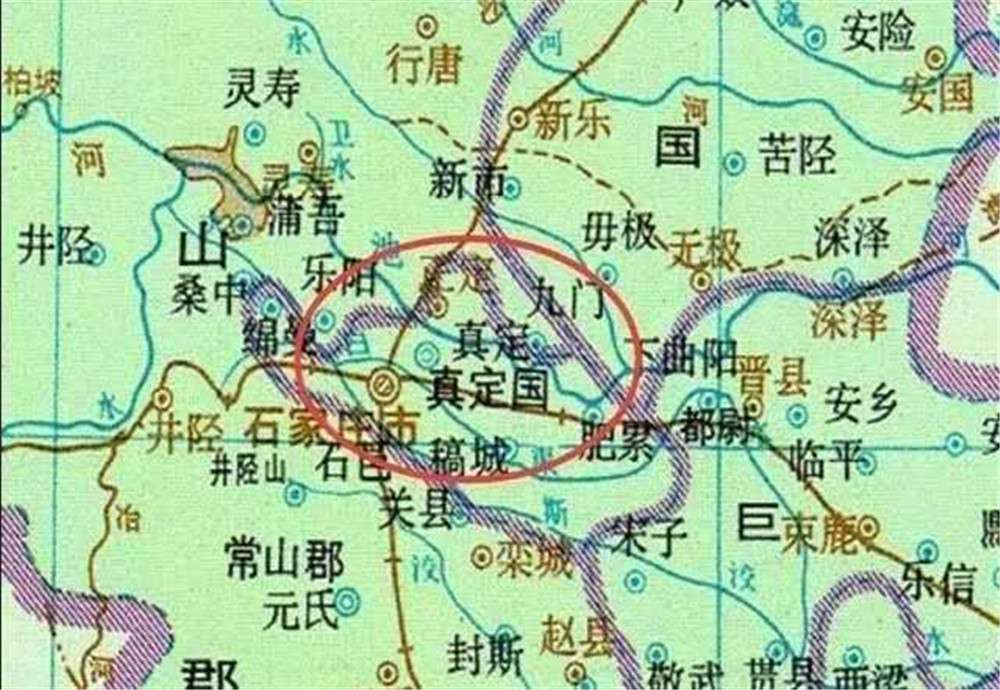 常山趙子龍常山位于什么地方