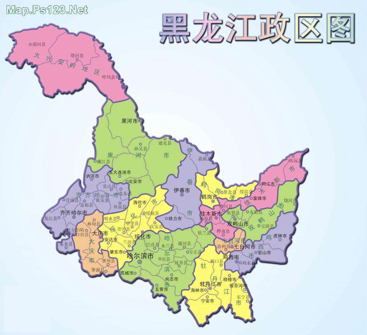 鶴崗在哪里哪個省份哪個市(行政區(qū)劃)