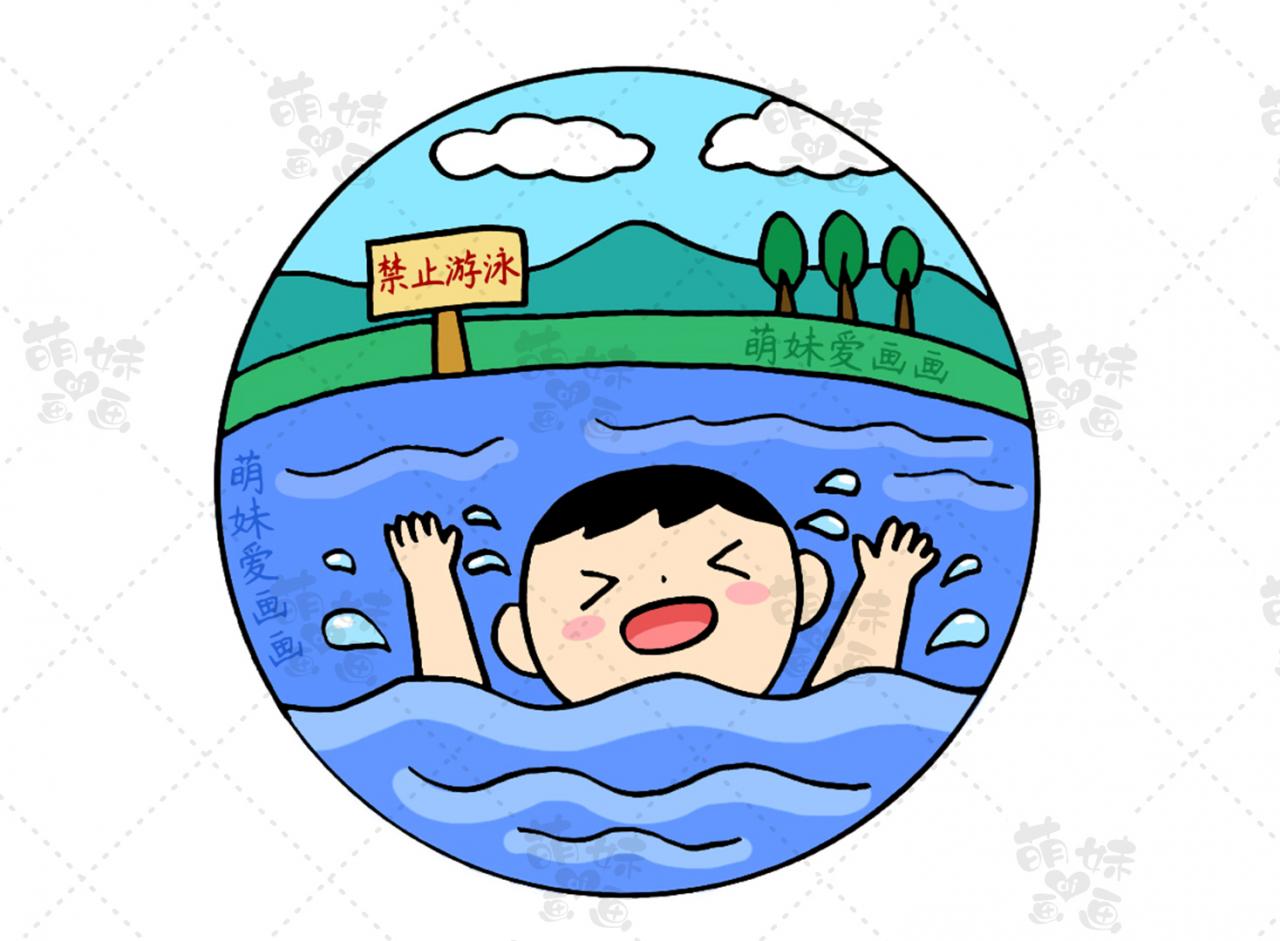 防溺水手抄報大全圖片(簡單的小學生預防溺水手抄報)