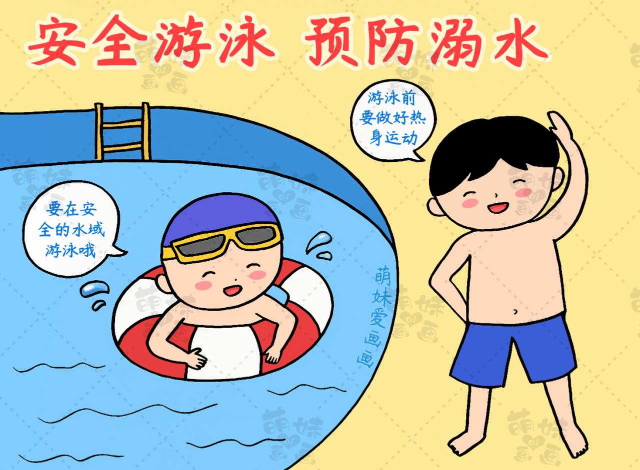 防溺水手抄報大全圖片(簡單的小學生預防溺水手抄報)