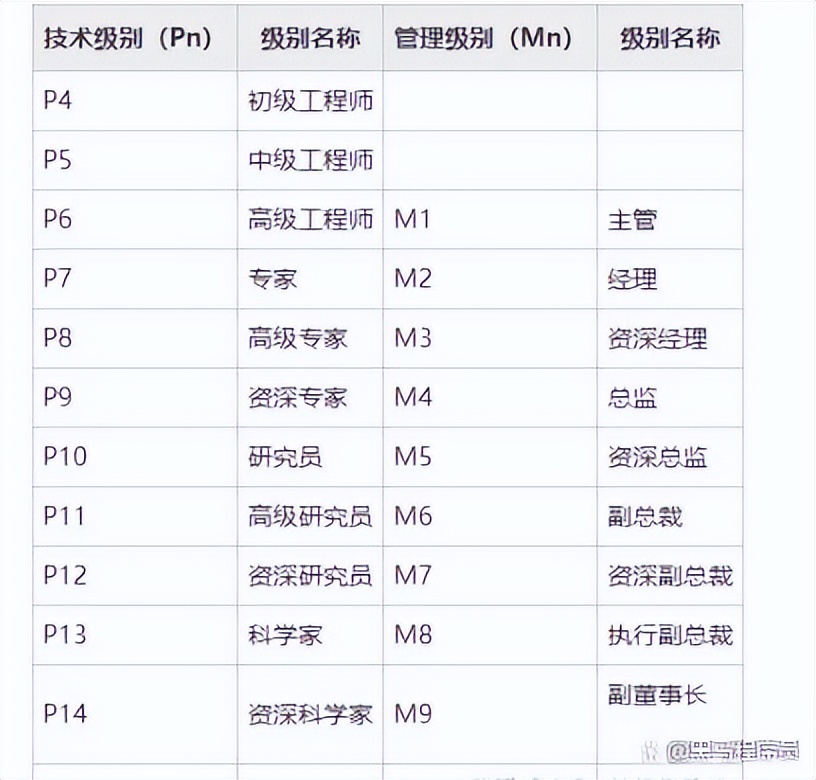 阿里p9是什么級別(阿里巴巴P8/P9級別分析)