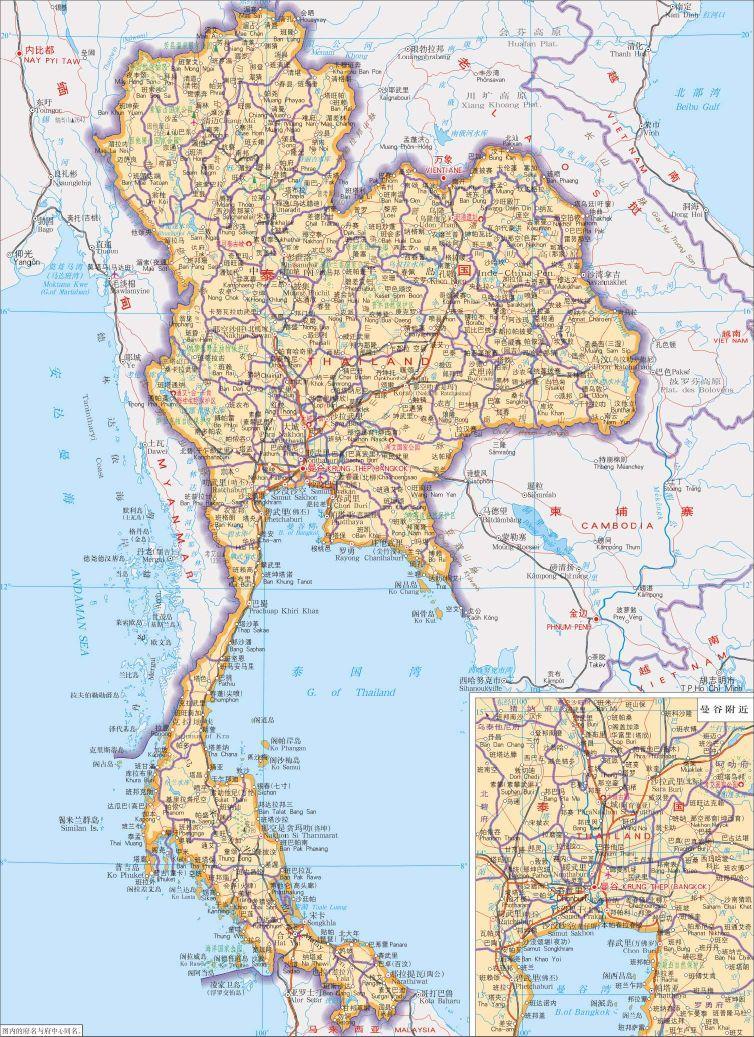 清邁旅游攻略 清邁旅游地圖