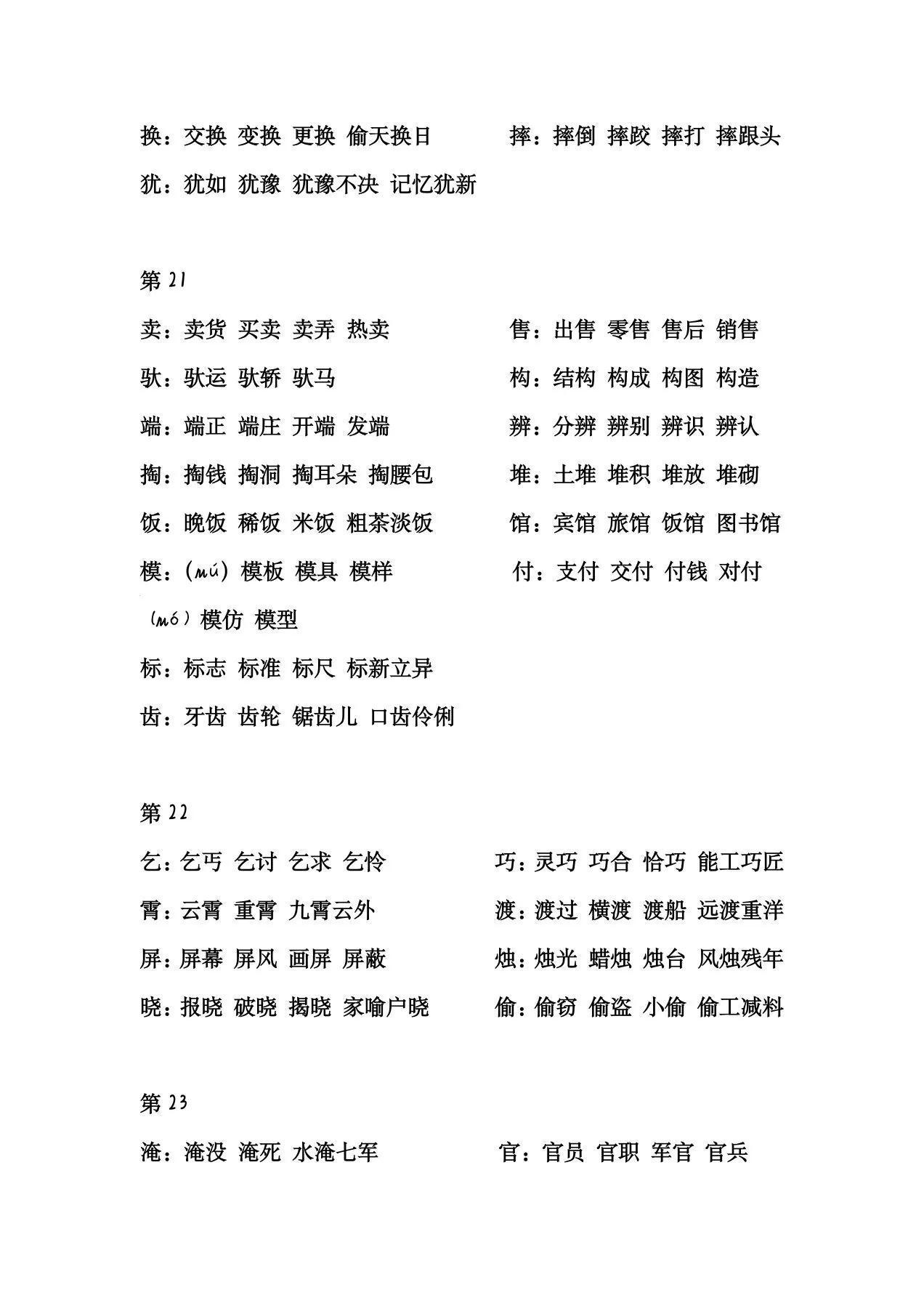 熱文柴字組詞有哪些(柴字組詞)