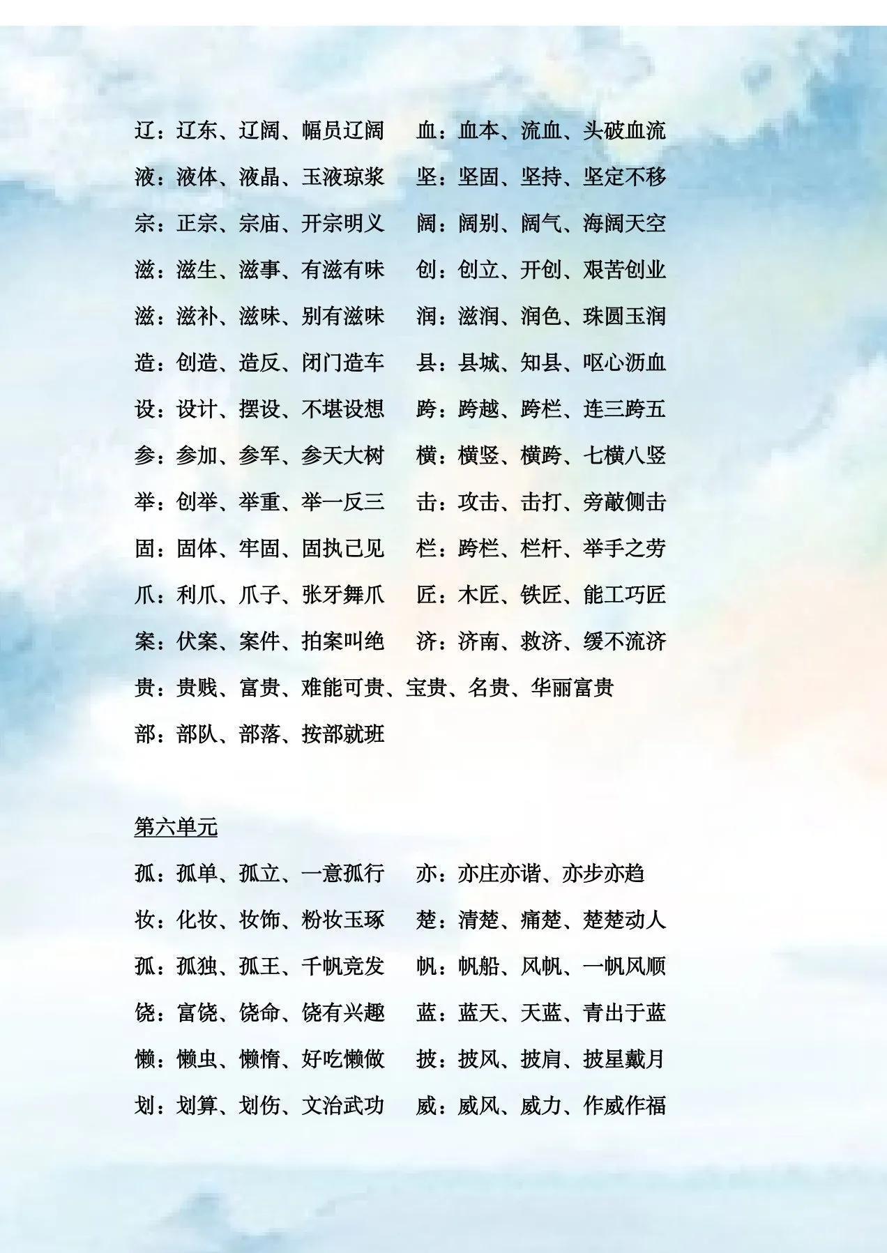 止字組詞有哪些(止字組詞)