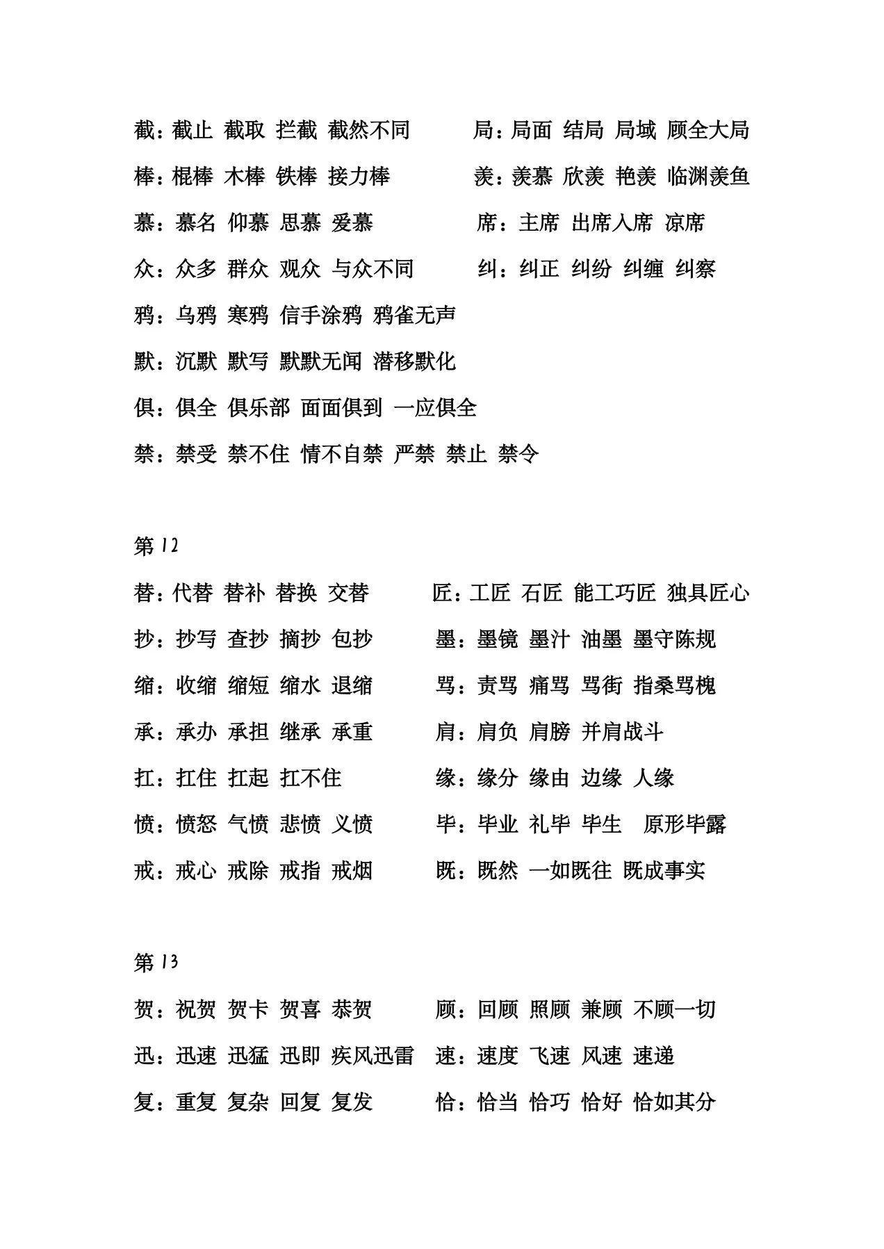 熱文柴字組詞有哪些(柴字組詞)