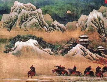 不教胡馬度陰山上一句 不教胡馬度陰山陰山指