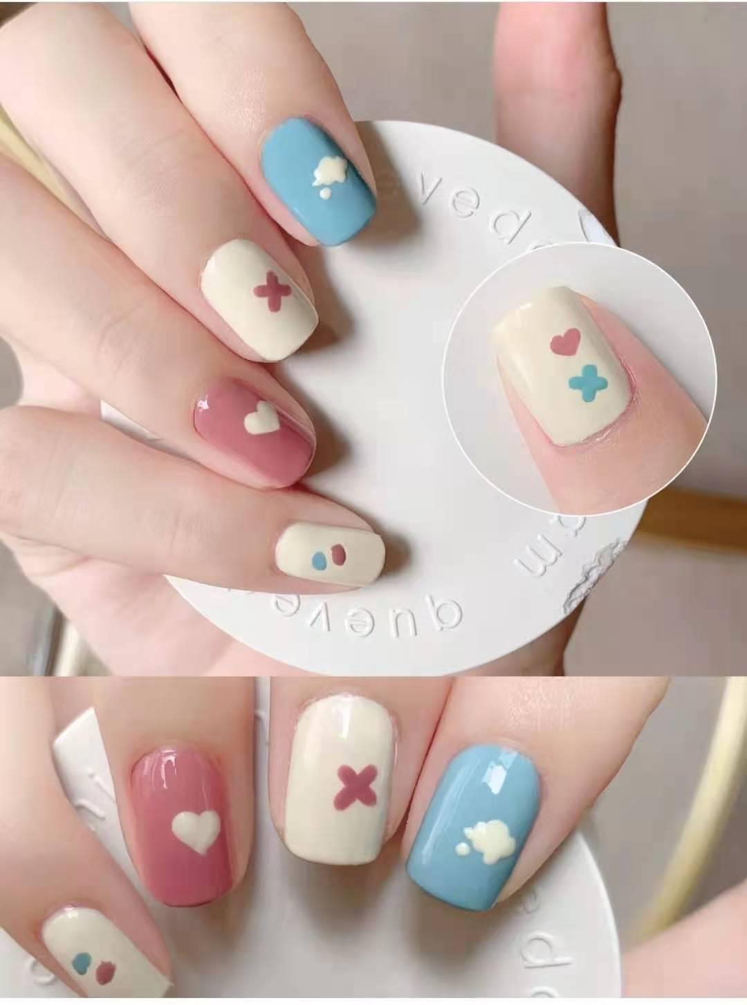 美甲圖片2021新款式冬季顯白 2021美甲最新款圖片