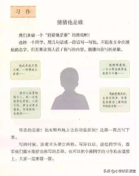 【(猜猜我是誰】-三年級小作文)