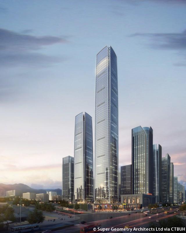 中國十大高樓城市排名(2020年中國十大摩天樓)