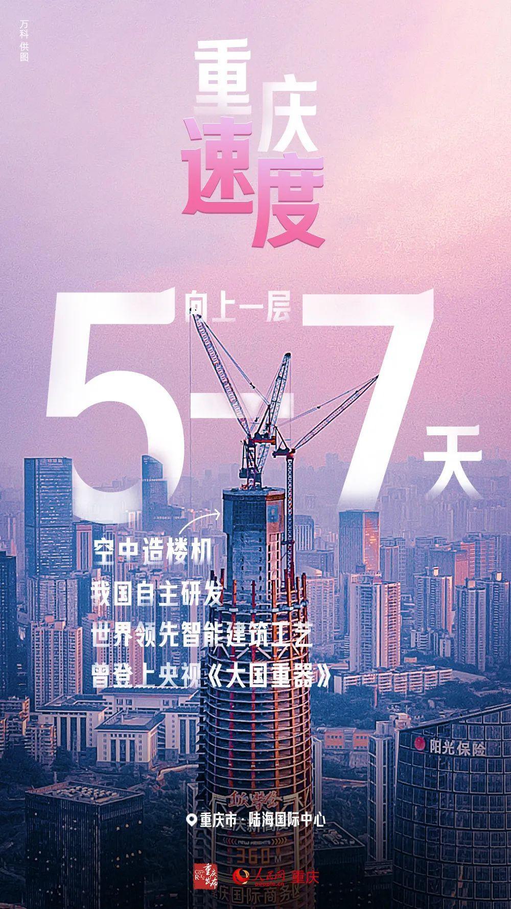 重慶最高樓多少層(重慶第一高樓陸海國際中心圖片)