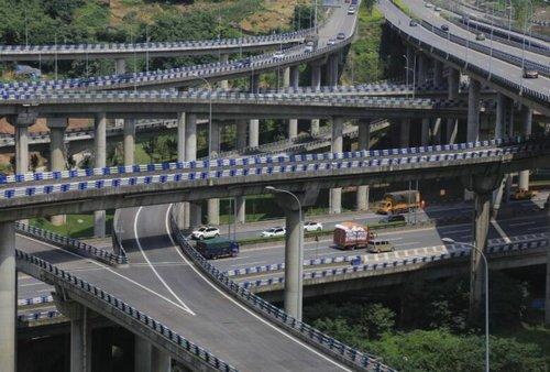 重慶最復雜立交橋叫什么名字(黃桷灣立交設計全圖一覽)