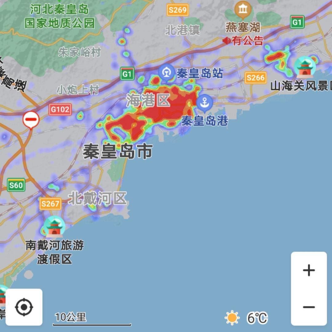 中國最開放的城市排名(沿海開放城市熱力圖比較)