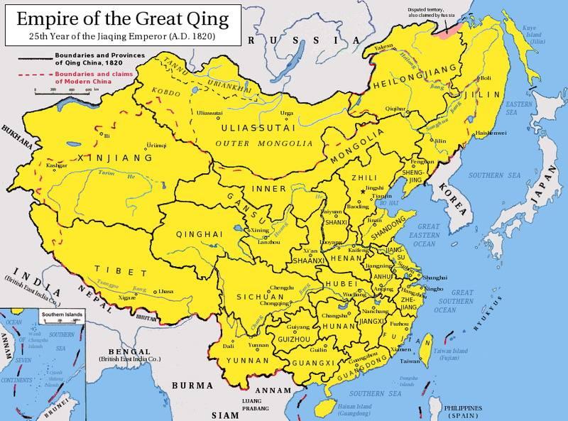 秦始皇的版圖有多大（秦始皇統一中國時的版圖）