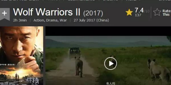 老外是怎么形容《戰狼2》的？(戰狼2好看嗎評價怎么樣)