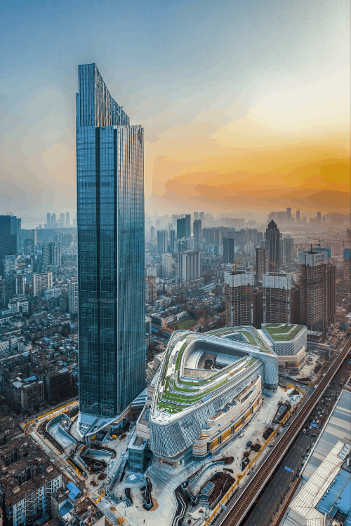 中國十大高樓城市排名(2020年中國十大摩天樓)