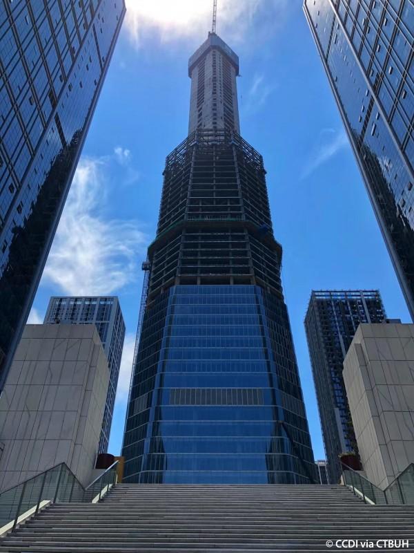 中國十大高樓城市排名(2020年中國十大摩天樓)