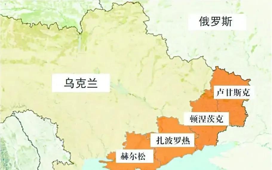 烏克蘭多大(近十萬平方公里的烏克蘭領土公投成俄方國土)